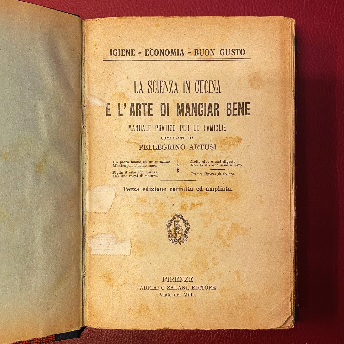 La scienza in cucina e l’arte di mangiar bene