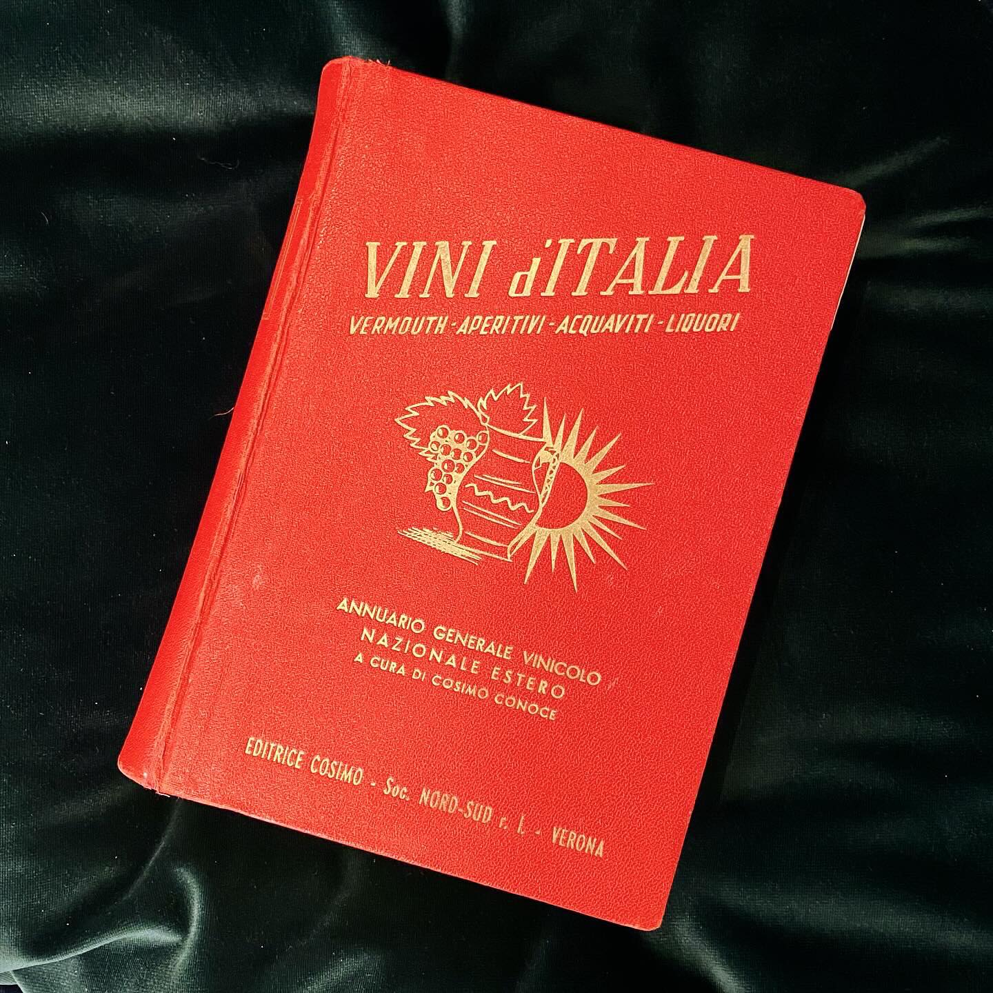 Vini d’Italia – Annuario generale vinicolo nazionale estero 1956-1958